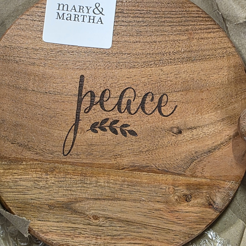 NEW Engraved Wooden Boards - Set Of 2